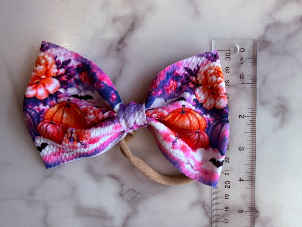 Halloween bow