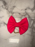 Hot Pink Bow 5”